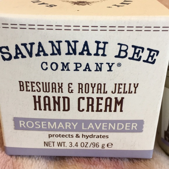 Savannah Bee Co Rosemary Lavender Beeswax & Royal Jelly Hand Cream NWT 3.4 oz - Picture 5 of 12